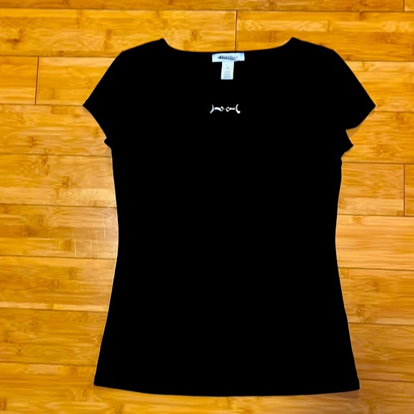 White House Black Market Tops - White House Black Market black top XS